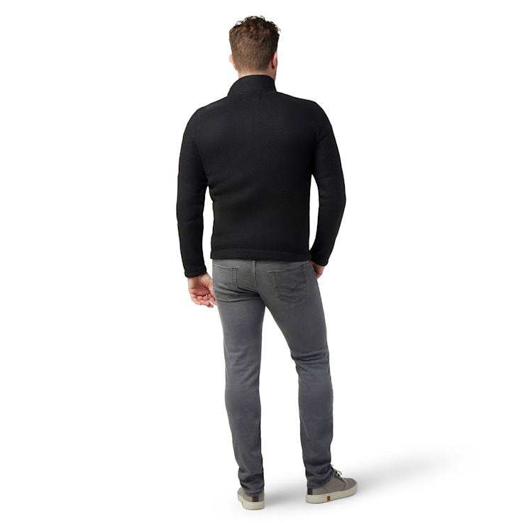 Men s Hudson Trail Fleece Half Zip Sweater