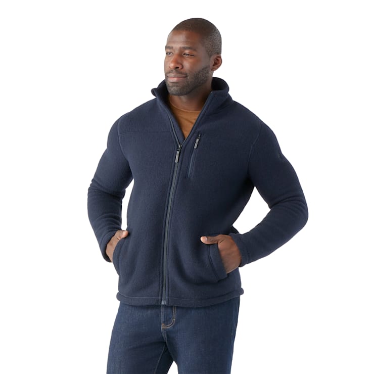 Men s Hudson Trail Fleece Full Zip Jacket Smartwool CA