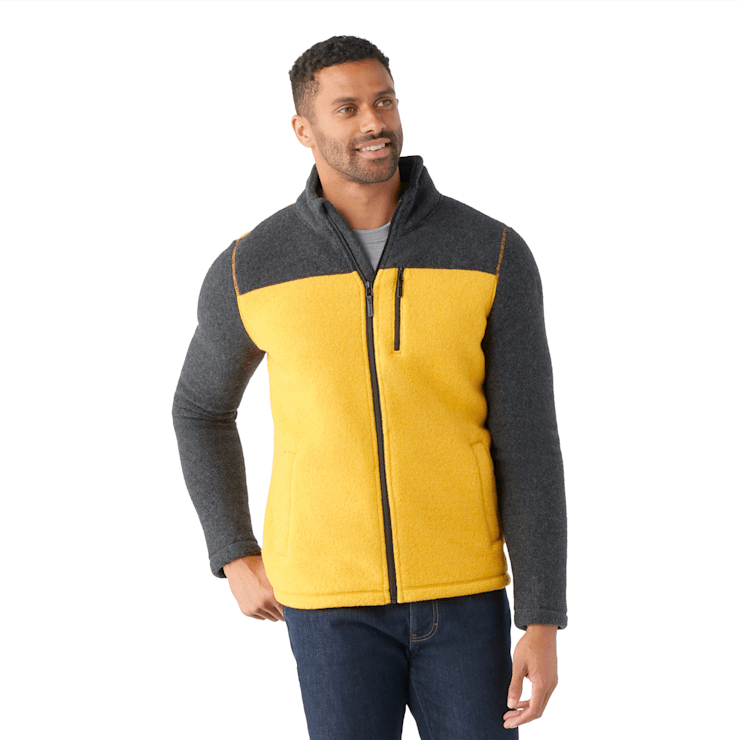Men s Hudson Trail Fleece Full Zip Jacket Smartwool CA