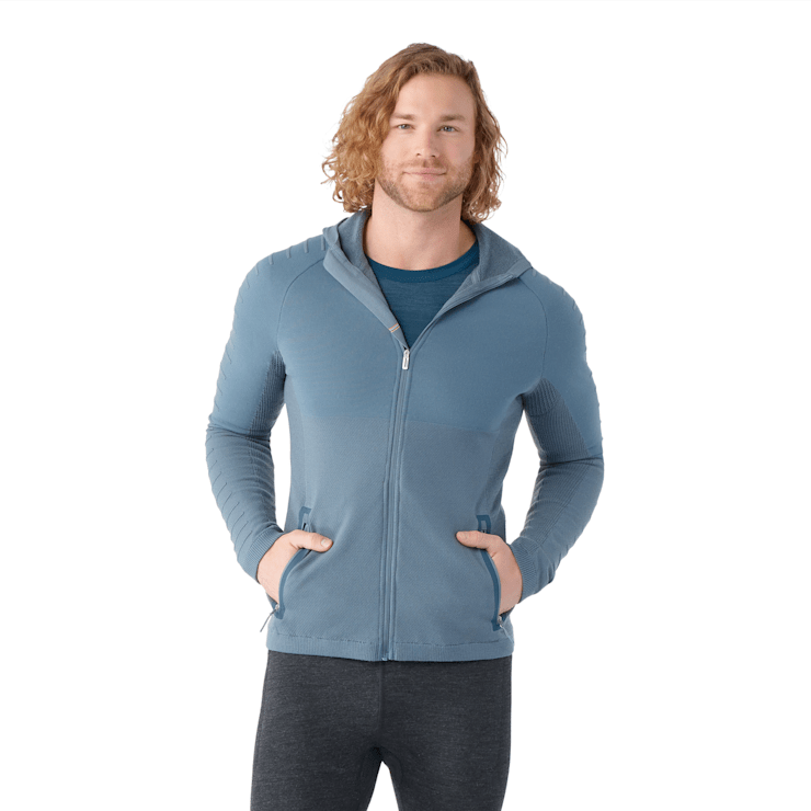 Men s Intraknit Merino Fleece Full Zip Hoodie Smartwool CA