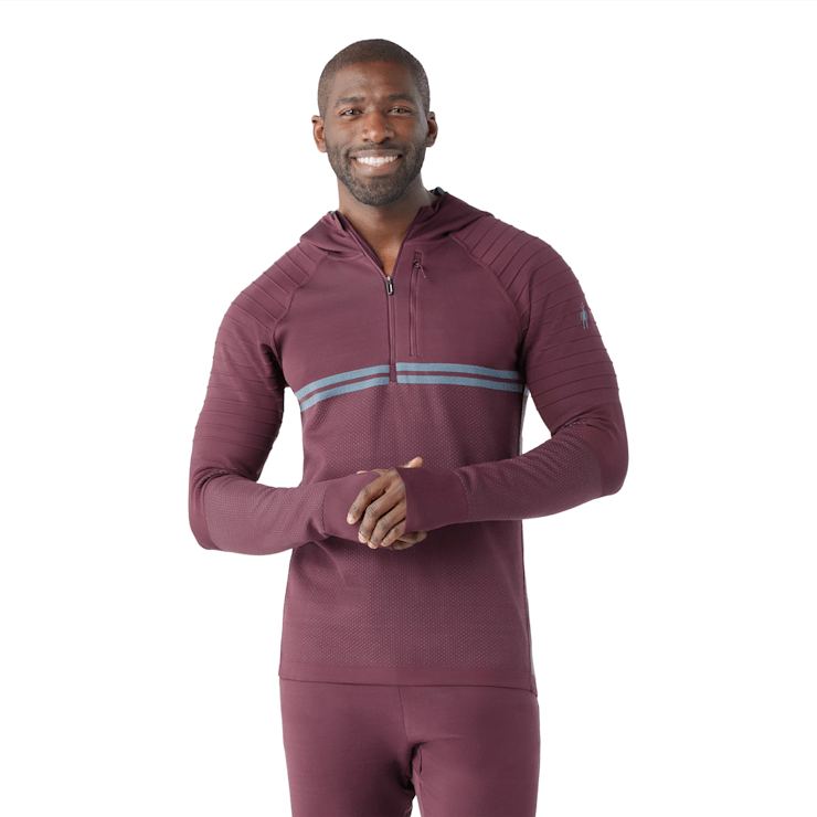 Men s Intraknit Merino Tech 1 2 Zip Hoodie Smartwool CA