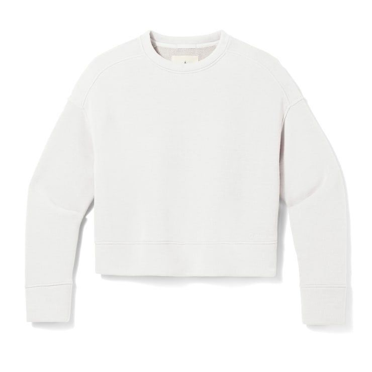 White cropped crew neck 2025
