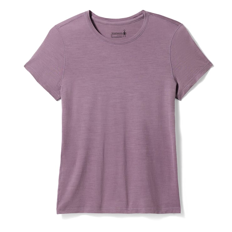 (取寄) スマートウール レディース メリノ ショート スリーブ ティー Smartwool women Merino Short Sleeve Tee Faded Rose Women's Merino Plant-Based Dye Short Sleeve Tee - Smartwool CA