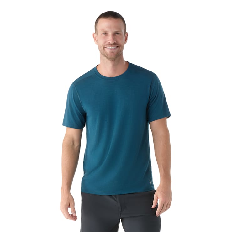 Smartwool Men s Merino Short Sleeve Tee Twilight Blue M