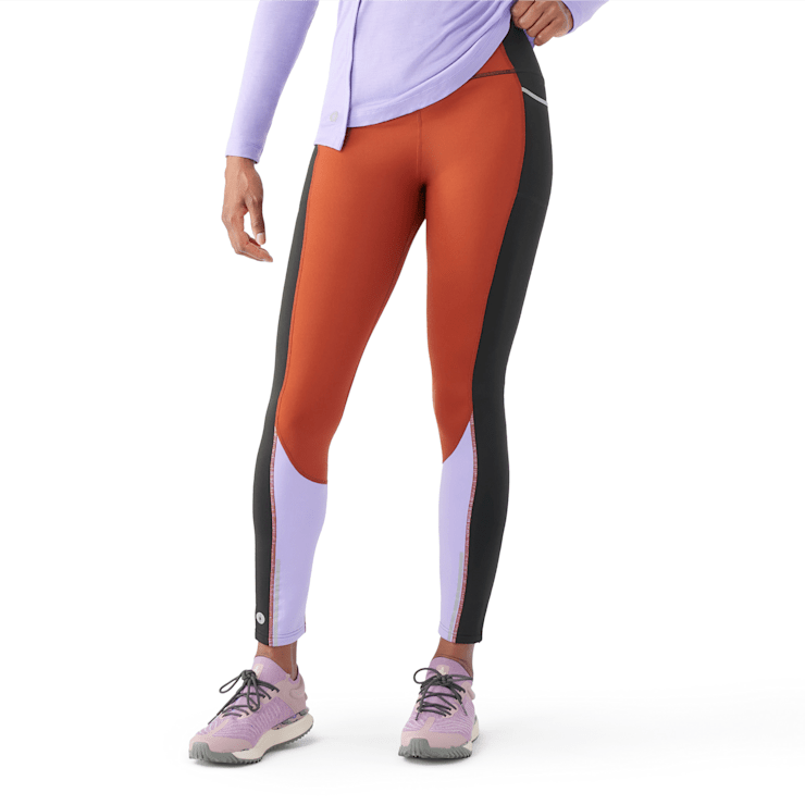 Women's Active Fleece Colorblock Tight - Smartwool CA