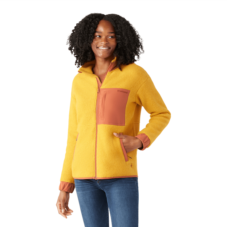 Women s Hudson Trail Fleece Jacket Smartwool US