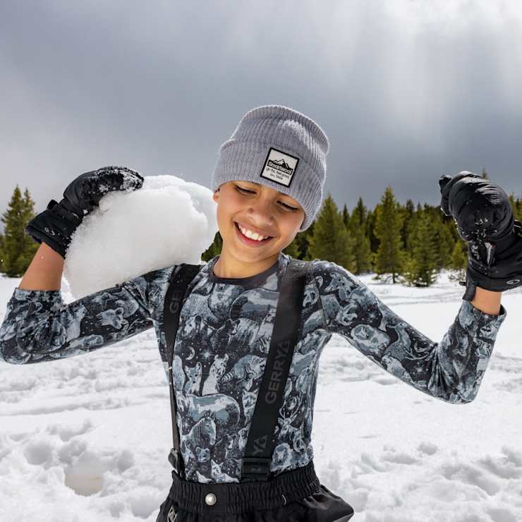 Kids Classic Thermal Merino Base Layer Crew Smartwool US