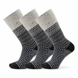 Women's Everyday Cozy Popcorn Cable Crew Socks 3-Pack - Smartwool US