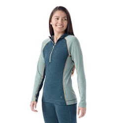 Women's Classic Thermal Merino Base Layer 1/2 Zip Hoodie