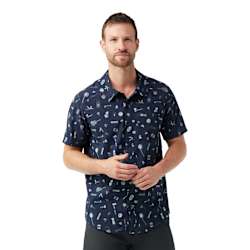 Men's Everyday Party Short Sleeve Button Down