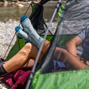 Women's Hike Crew Socks - Frosty Green
