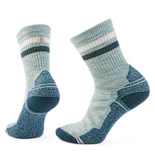 Women's Hike Tube Stripe Crew Socks - Frosty Green