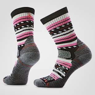 Women's Hike Margarita Crew Socks - Black