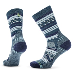 Women's Hike Margarita Crew Socks - Deep Navy