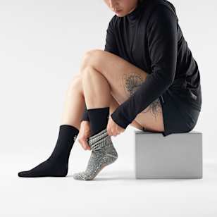 Hike Classic Edition Liner Crew Socks - Black