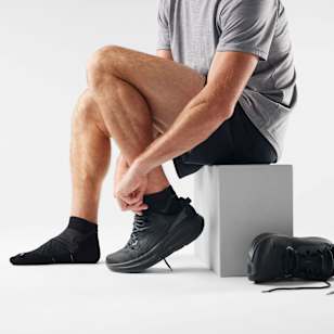 Run Ankle Socks - Black