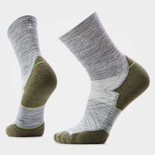 Run Mid Crew Socks - Light Gray