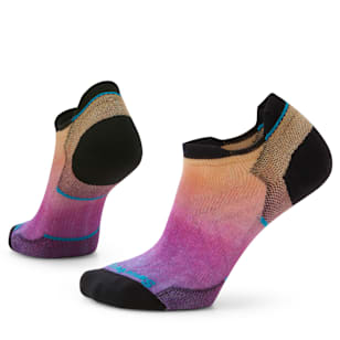 Women's Run Ombre Print Low Ankle Socks - Tandoori Orange