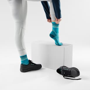 Women's Run Zero Cushion Mid Crew Socks - Capri