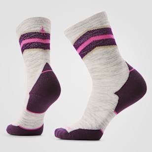 Women's Run Mid Crew Socks - Ash