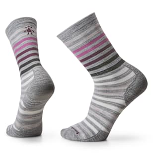 Everyday Spruce Street Crew Socks - Light Gray