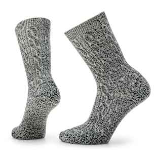 Everyday Cable Crew Socks - Natural