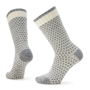 Everyday Cozy Popcorn Polka Dot Crew Socks - Natural