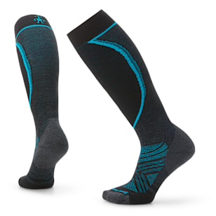 Women's Ski Over The Calf Socks - Charcoal