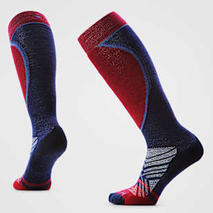 Women's Ski Over The Calf Socks - Deep Navy