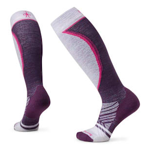 Women's Ski Over The Calf Socks - Purple Iris