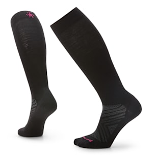 Women's Ski Over The Calf Socks - Black