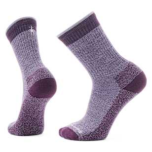 Everyday Rollinsville Crew Socks - Ultra Violet-Purple Iris Marl