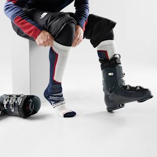 Ski Over The Calf Socks - Deep Navy