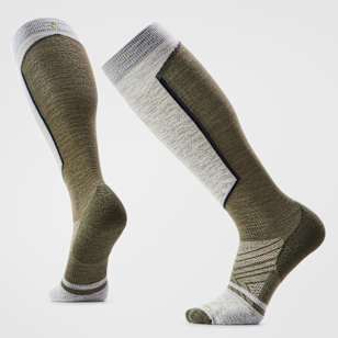 Ski Over The Calf Socks - Ash