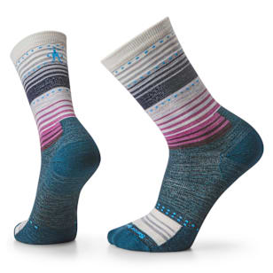 Everyday Stitch Stripe Crew Socks - Twilight Blue