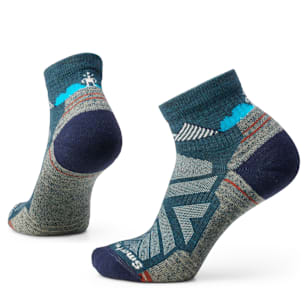 Women's Hike Clear Canyon Pattern Ankle Socks - Twilight Blue