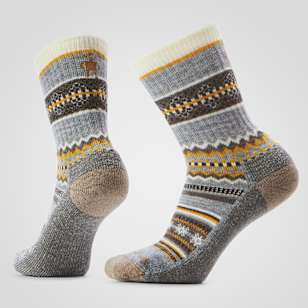 Everyday Cozy Snowed In Sweater Crew Socks - Light Gray