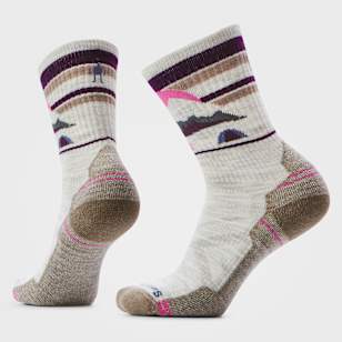 Women's Hike Mountain Moon Crew Socks - Ash