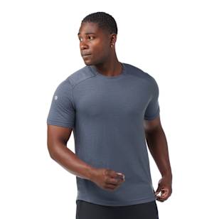 Men's Active Mesh Short Sleeve - Nightfall Blue