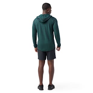 Men's Active Mesh Hoodie - Evergreen-Black
