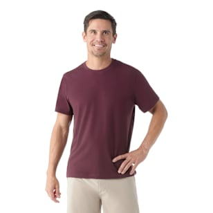 Men's Perfect Crew Short Sleeve Tee - Eggplant