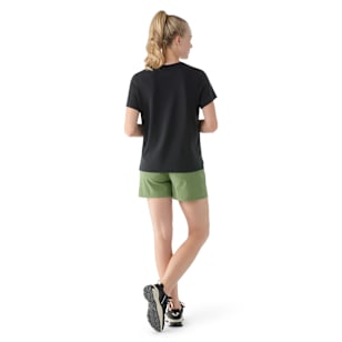 Women's Perfect V-Neck Short Sleeve Tee - Black