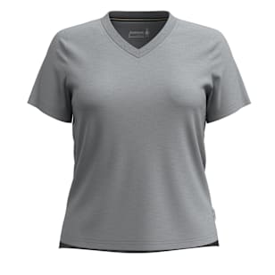 Women's Perfect V-Neck Short Sleeve Tee - Light Gray Heather