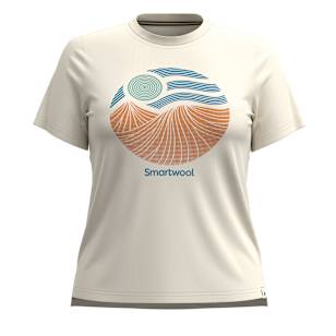 Women's Horizon View Short Sleeve Graphic Tee - Almond