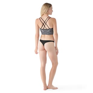 Women's Everyday Merino Thong Boxed - Black
