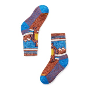 Kids' Hike Hiking Bear Crew Socks - Picante