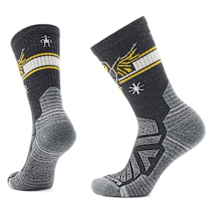 Women's Hike Hoo Who Crew Socks - Charcoal