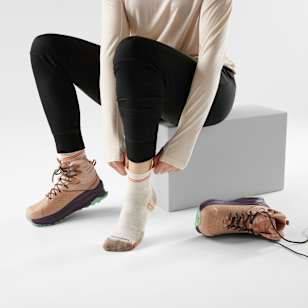 Women's Hike Ankle Socks - Moon Beam