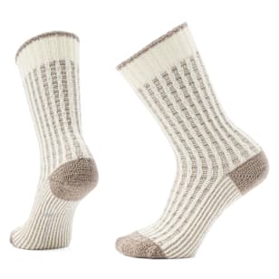 Everyday Cozy Waffle Press Crew Socks - Natural