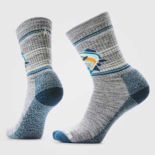 Everyday Hookset Crew Socks - Light Gray